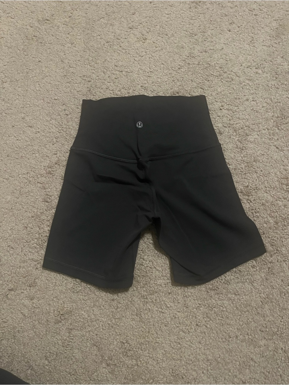 Lululemon Align High-Rise Shorts in Dark Carbon Grey